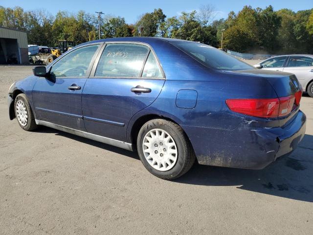 1HGCM56115A131424 - 2005 HONDA ACCORD DX BLUE photo 2