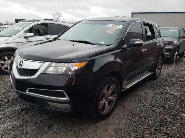 2HNYD2H39DH504060 - 2013 ACURA MDX TECHNOLOGY BLACK photo 2