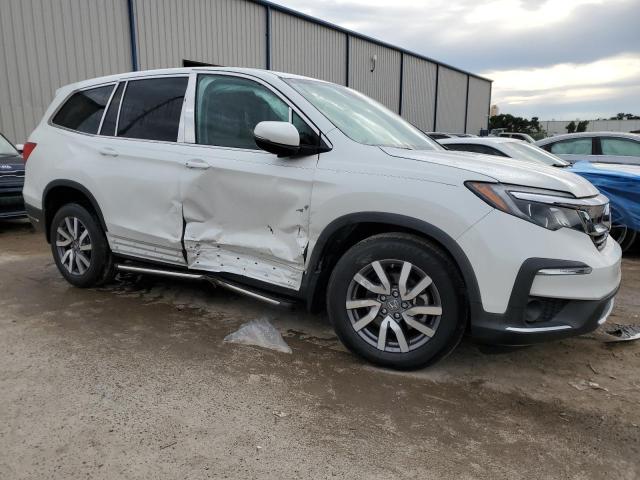 5FNYF6H57LB013757 - 2020 HONDA PILOT EXL WHITE photo 4