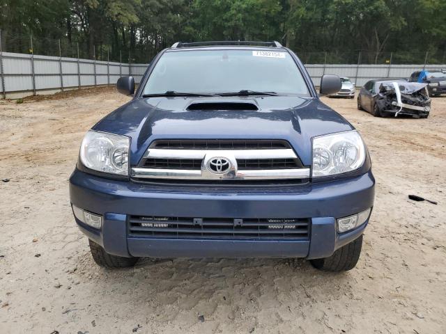 JTEBU14R758039913 - 2005 TOYOTA 4RUNNER SR5 BLUE photo 5