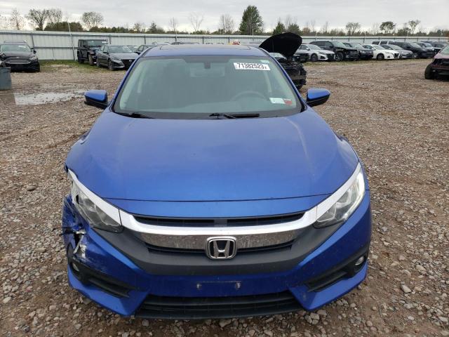 2HGFC1F39HH648521 - 2017 HONDA CIVIC EX BLUE photo 5