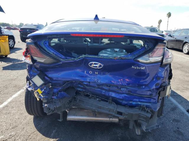 KMHC85LC5MU261398 - 2021 HYUNDAI IONIQ SEL BLUE photo 6