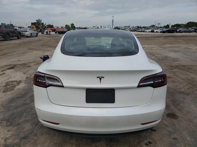 5YJ3E1EA1MF088666 - 2021 TESLA MODEL 3 WHITE photo 6