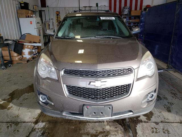 2GNFLGE52C6307865 - 2012 CHEVROLET EQUINOX LTZ BROWN photo 5