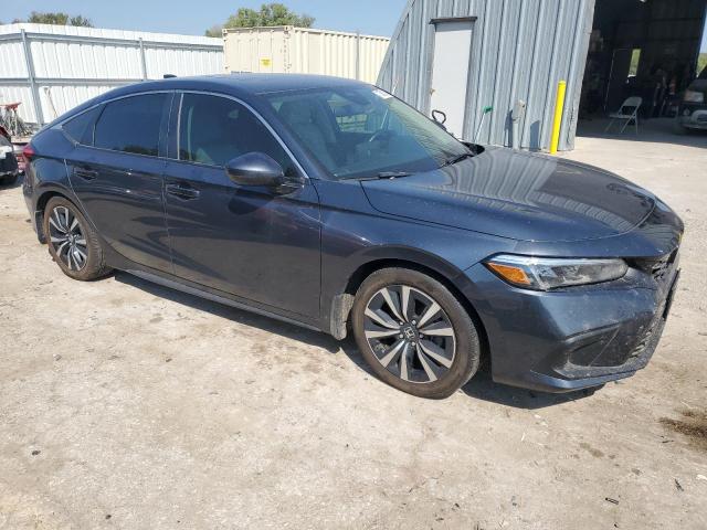 19XFL1H77NE019622 - 2022 HONDA CIVIC EXL ნაცრისფერი ფოტო 4