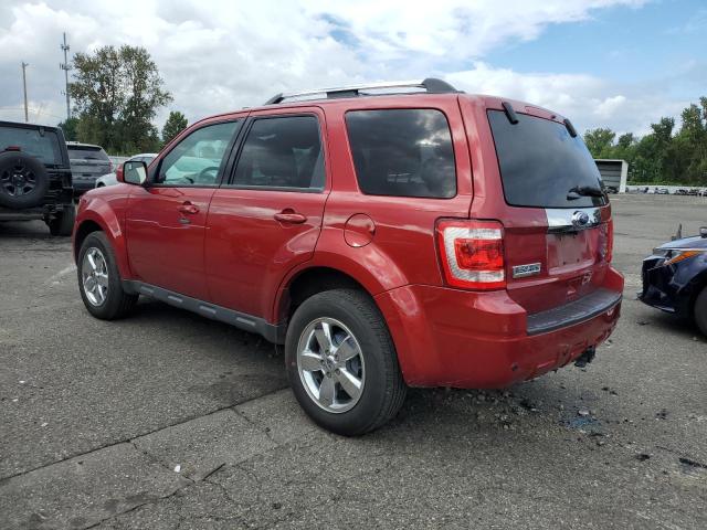 1FMCU9EGXCKB55588 - 2012 FORD ESCAPE LIMITED RED photo 2