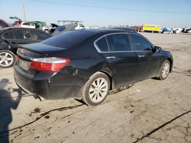 1HGCR2F82DA154660 - 2013 HONDA ACCORD EXL BLACK photo 3