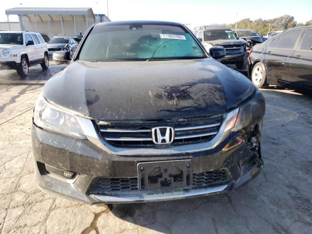 1HGCR2F82DA154660 - 2013 HONDA ACCORD EXL BLACK photo 5