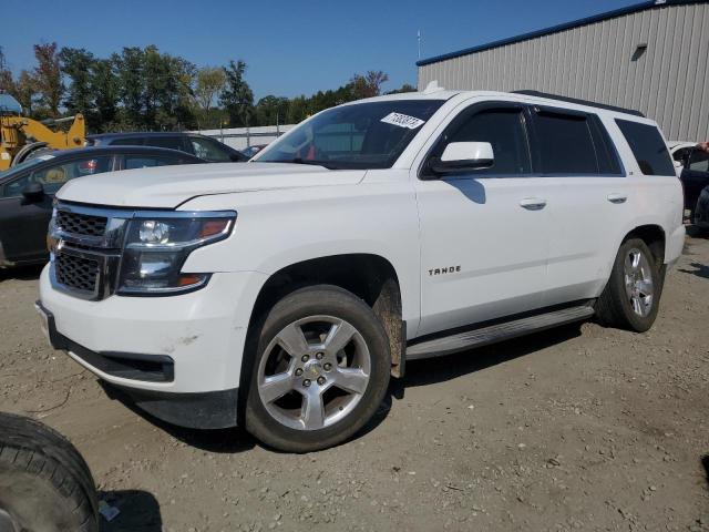 1GNSCAKC6GR130326 - 2016 CHEVROLET TAHOE C1500  LS WHITE photo 1