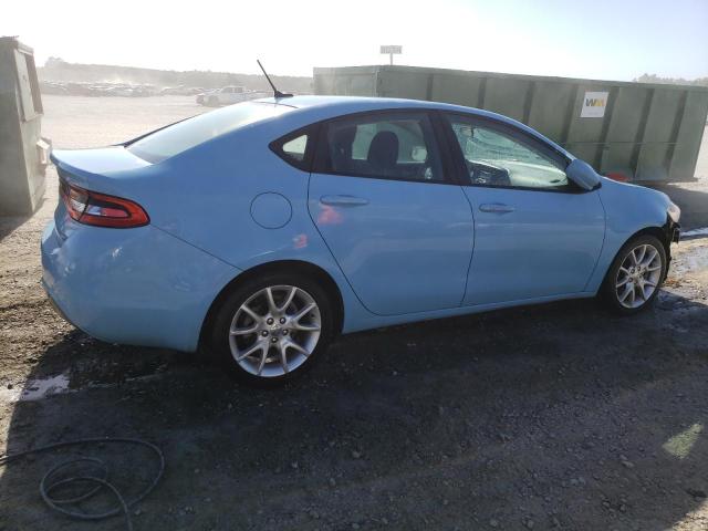 1C3CDFBA0DD206139 - 2013 DODGE DART SXT BLUE photo 3