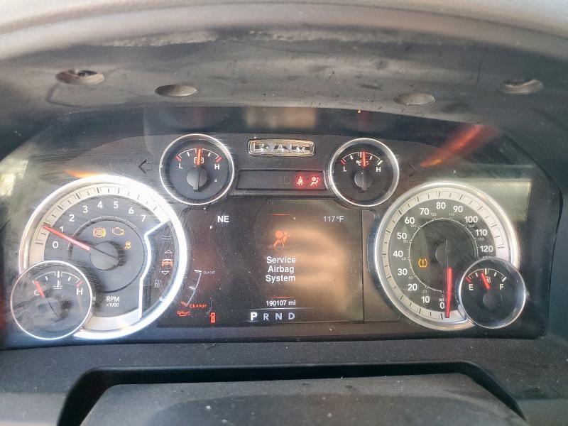 3C6RR7LT0GG301733 - 2016 RAM 1500 SLT BLUE photo 9