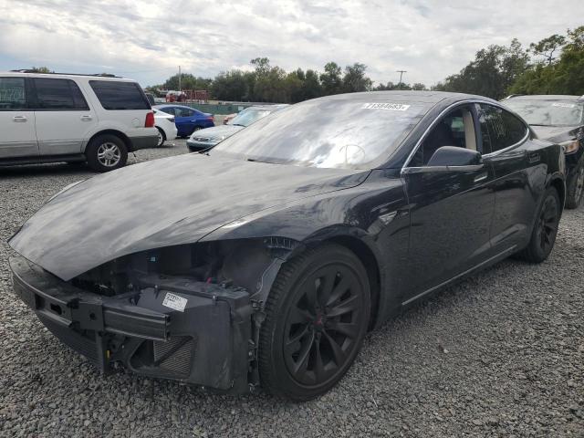 5YJSA1E12GF143668 - 2016 TESLA MODEL S Սև լուսանկար 1