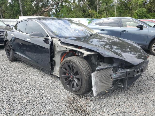 5YJSA1E12GF143668 - 2016 TESLA MODEL S Սև լուսանկար 4