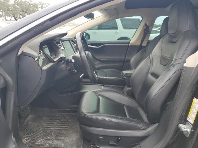 5YJSA1E12GF143668 - 2016 TESLA MODEL S Սև լուսանկար 7