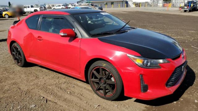 JTKJF5C78GJ016548 - 2016 TOYOTA SCION TC 红色 照片 4