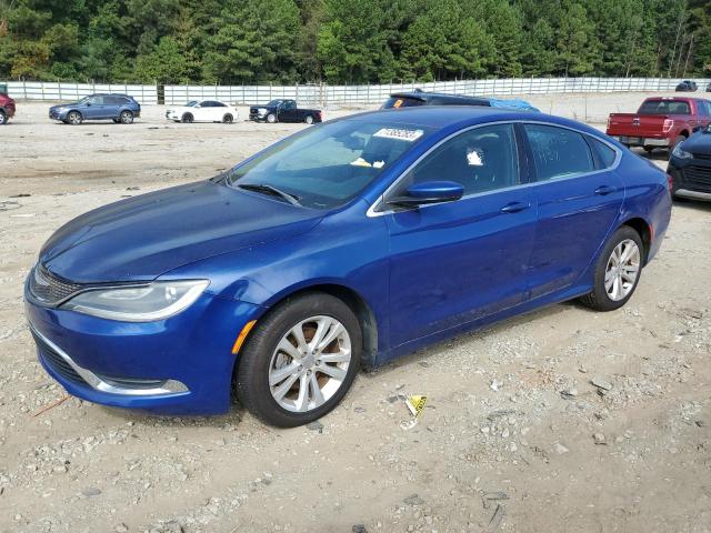 1C3CCCAB2GN125850 - 2016 CHRYSLER 200 LIMITED BLUE photo 1