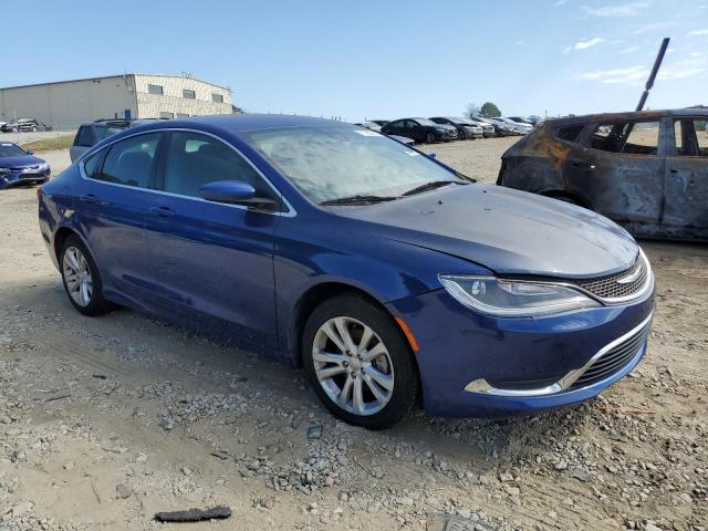 1C3CCCAB2GN125850 - 2016 CHRYSLER 200 LIMITED BLUE photo 4