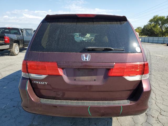 5FNRL3H44AB002151 - 2010 HONDA ODYSSEY EX MAROON photo 6