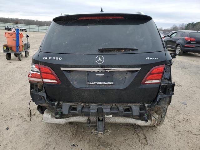 4JGDA5HB3JB092319 - 2018 MERCEDES-BENZ GLE 350 4MATIC BLACK photo 6