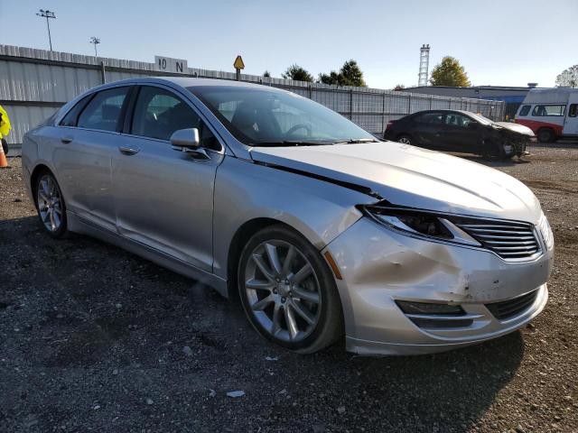 3LN6L2J93FR608254 - 2015 LINCOLN MKZ SILVER photo 4