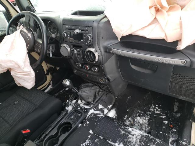 1J4AA2D18BL524573 - 2011 JEEP WRANGLER SPORT ბეჟი ფოტო 8