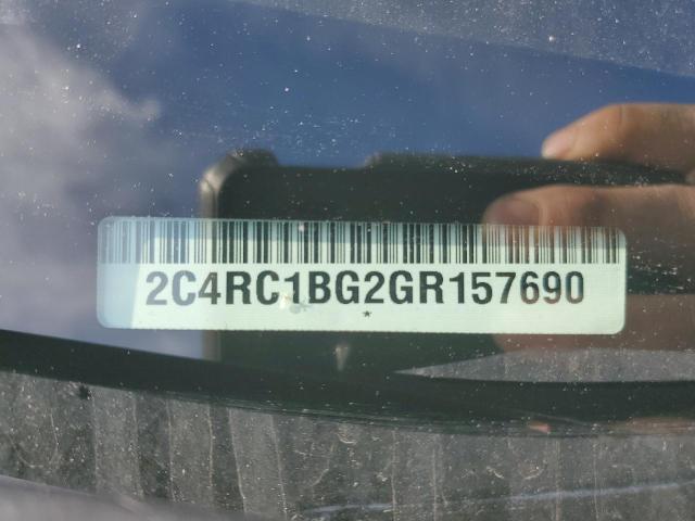 2C4RC1BG2GR157690 - 2016 CHRYSLER TOWN & COU TOURING CHARCOAL photo 13