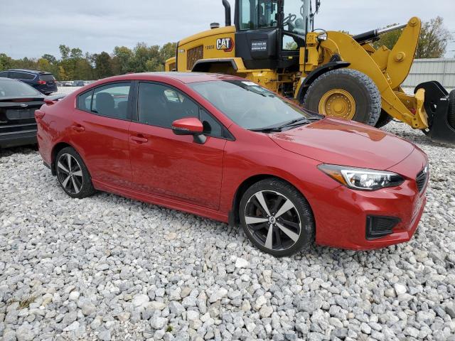 4S3GKAL69J3621591 - 2018 SUBARU IMPREZA SPORT RED photo 4