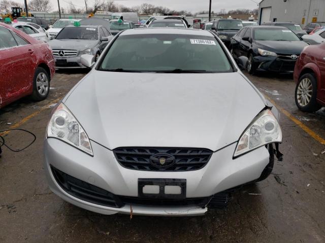 KMHHT6KD5BU044550 - 2011 HYUNDAI GENESIS CO 2.0T SILVER photo 5