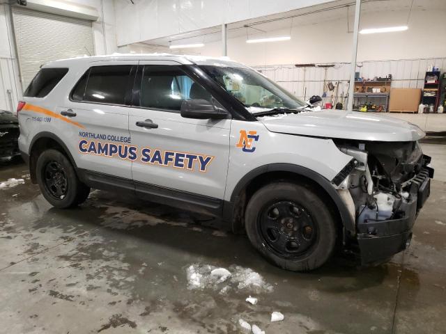 1FM5K8AR0DGC20792 - 2013 FORD EXPLORER POLICE INTERCEPTOR SILVER photo 4