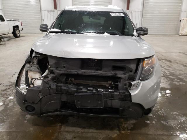1FM5K8AR0DGC20792 - 2013 FORD EXPLORER POLICE INTERCEPTOR SILVER photo 5