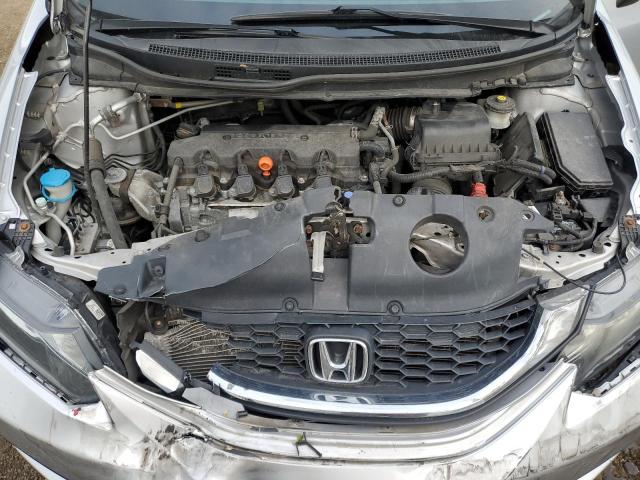 19XFB2F55FE039749 - 2015 HONDA CIVIC LX SILVER photo 11