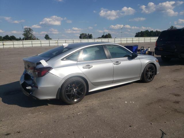 2HGFE2F52SH599784 - 2025 HONDA CIVIC SPORT SILVER photo 3
