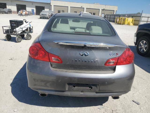 JN1CV6AP5CM934944 - 2012 INFINITI G37 BASE ნაცრისფერი ფოტო 6