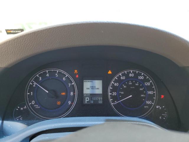 JN1CV6AP5CM934944 - 2012 INFINITI G37 BASE ნაცრისფერი ფოტო 9