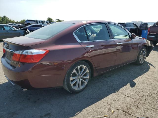 1HGCR2F55DA097439 - 2013 HONDA ACCORD SPORT BURGUNDY photo 3