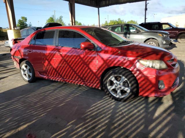 2T1BU4EE7BC688127 - 2011 TOYOTA COROLLA BASE RED photo 4