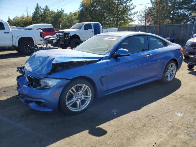 WBA3N9C57GK249594 - 2016 BMW 428 XI BLUE photo 1