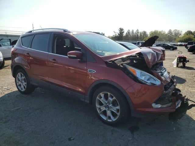 1FMCU9J95EUA46714 - 2014 FORD ESCAPE TITANIUM RED photo 4