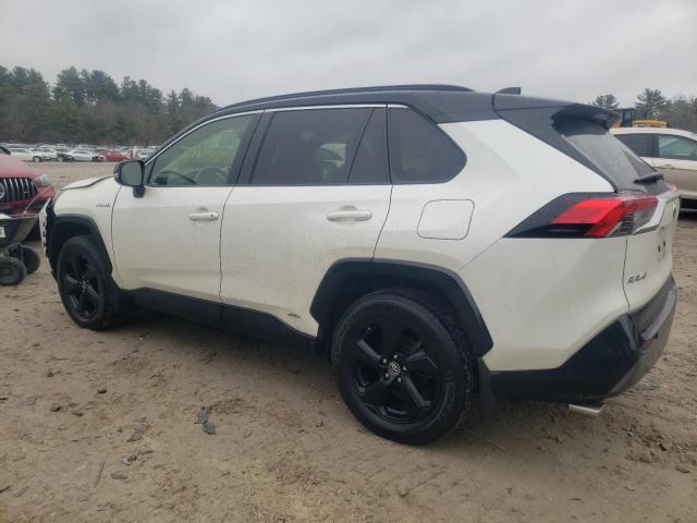 JTMEWRFV6KJ016776 - 2019 TOYOTA RAV4 XSE WHITE photo 2