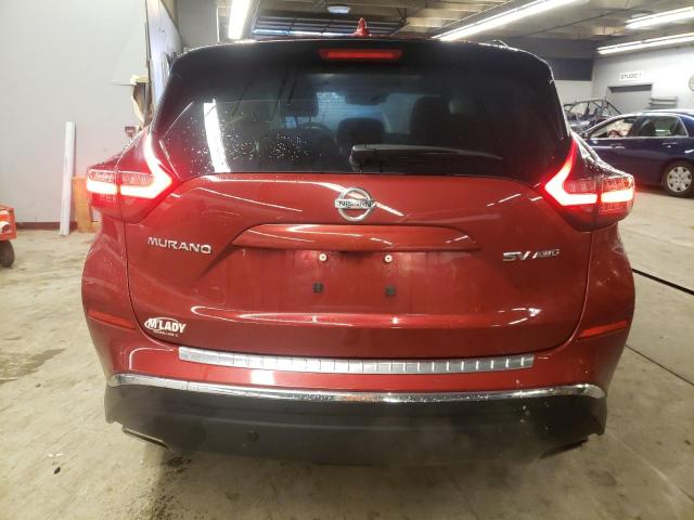 5N1AZ2BS5LN170426 - 2020 NISSAN MURANO SV BURGUNDY photo 6