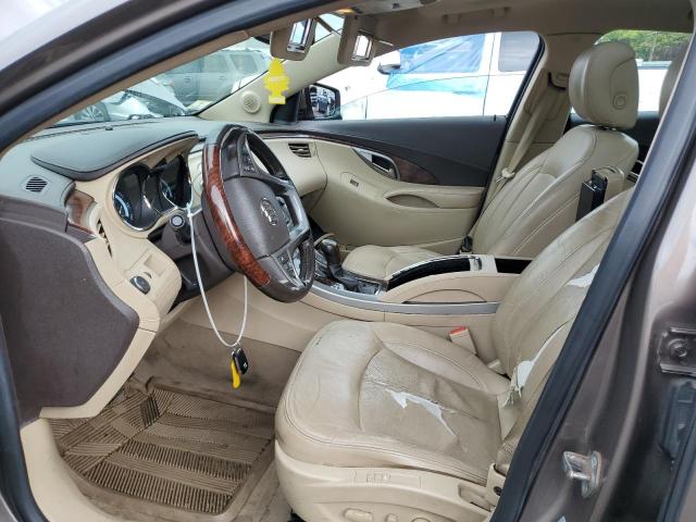 1G4GC5EG7AF256591 - 2010 BUICK LACROSSE CXL GRAY photo 7