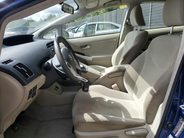 JTDKN3DU6B5308451 - 2011 TOYOTA PRIUS 蓝色 照片 7