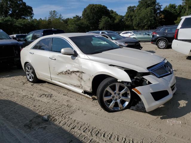 1G6AB5RX5D0147984 - 2013 CADILLAC ATS LUXURY WHITE photo 4