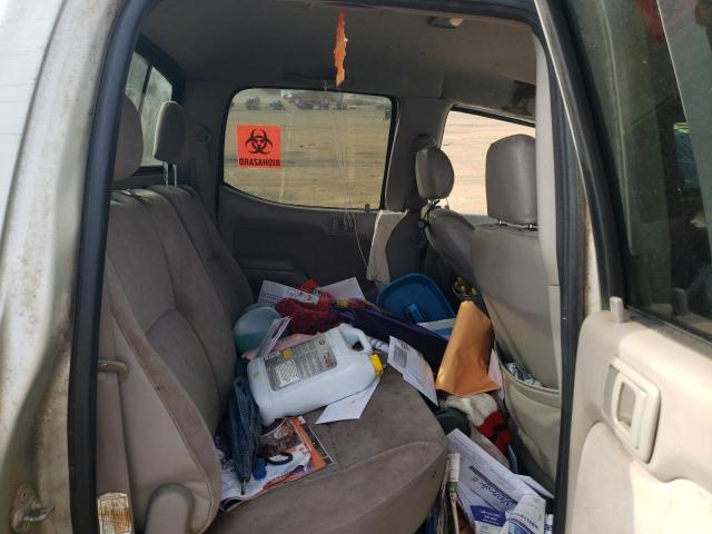 5TEGN92N04Z314248 - 2004 TOYOTA TACOMA DOUBLE CAB PRERUNNER SILVER photo 10