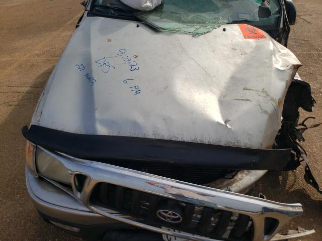 5TEGN92N04Z314248 - 2004 TOYOTA TACOMA DOUBLE CAB PRERUNNER SILVER photo 11