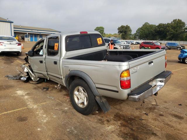 5TEGN92N04Z314248 - 2004 TOYOTA TACOMA DOUBLE CAB PRERUNNER SILVER photo 2