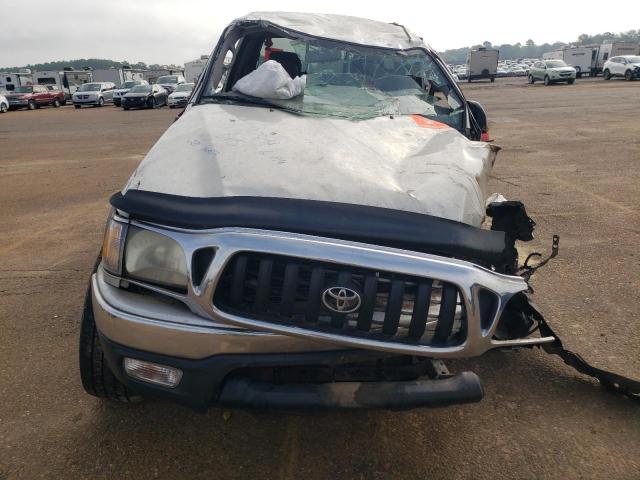 5TEGN92N04Z314248 - 2004 TOYOTA TACOMA DOUBLE CAB PRERUNNER SILVER photo 5