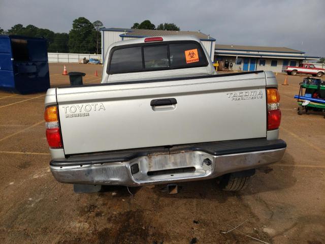 5TEGN92N04Z314248 - 2004 TOYOTA TACOMA DOUBLE CAB PRERUNNER SILVER photo 6