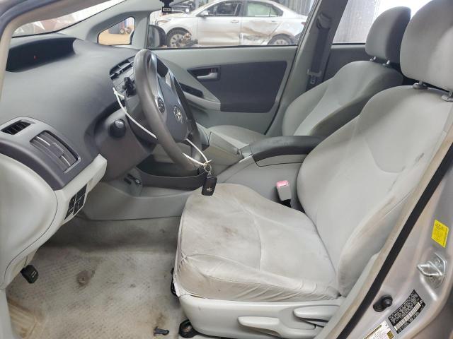 JTDKN3DUXA0158162 - 2010 TOYOTA PRIUS SILVER photo 7