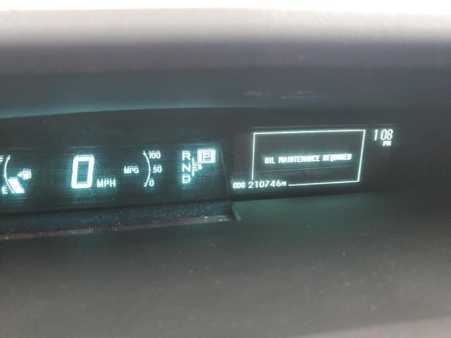 JTDKN3DUXA0158162 - 2010 TOYOTA PRIUS SILVER photo 9